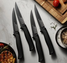 Load image into Gallery viewer, BRANIK 4 Pc Steak Knife set, premium stainless steel and non stick coating