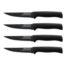 Load image into Gallery viewer, BRANIK 4 Pc Steak Knife set, premium stainless steel and non stick coating