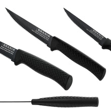 Load image into Gallery viewer, BRANIK 4 Pc Steak Knife set, premium stainless steel and non stick coating
