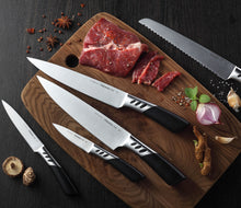 Load image into Gallery viewer, Premium Stainless Steel. These Kitchen Knives are Chef Quality Knife Sets for Everyday use.