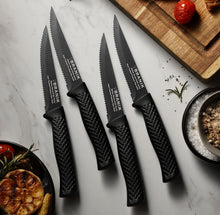Load image into Gallery viewer, BRANIK 4 Pc Steak Knife set, premium stainless steel and non stick coating