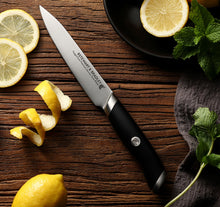 Load image into Gallery viewer, STEWART & BRADLEY 12.5Cm/5Inch MasterPro Series Utility Knife. Premium German Steel 1.4116