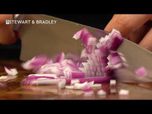 Load and play video in Gallery viewer, STEWART & BRADLEY 20Cm/8Inch MasterPro Series Chef Knife.