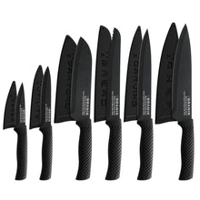 Load image into Gallery viewer, BRANIK® Brand 6 Pc Kitchen Knife Set with Protective Covers.
