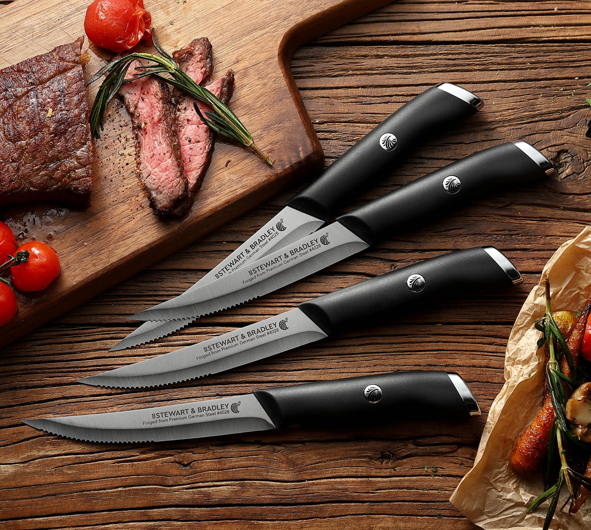 STEWART BRADLEY MasterPro Steak Knives Sets