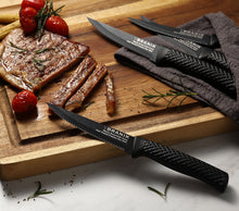 Load image into Gallery viewer, BRANIK® Brand Steak Knives, Premium German Steel with Special Non-Stick Coating
